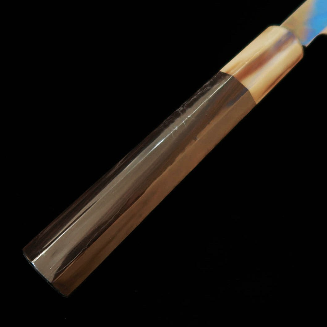 酔心 SUISIN 池田美和作 青紙二号 先丸蛸引 本焼  黒檀八角柄 朴鞘（270ｍｍ）