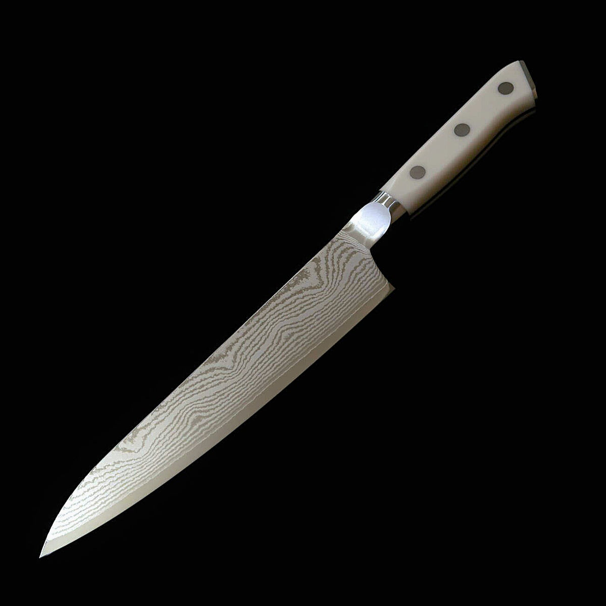 [New Standard] ZANMAI MCUSTA Classic 3 Damascus Gyuto Corian (180/210/240mm)