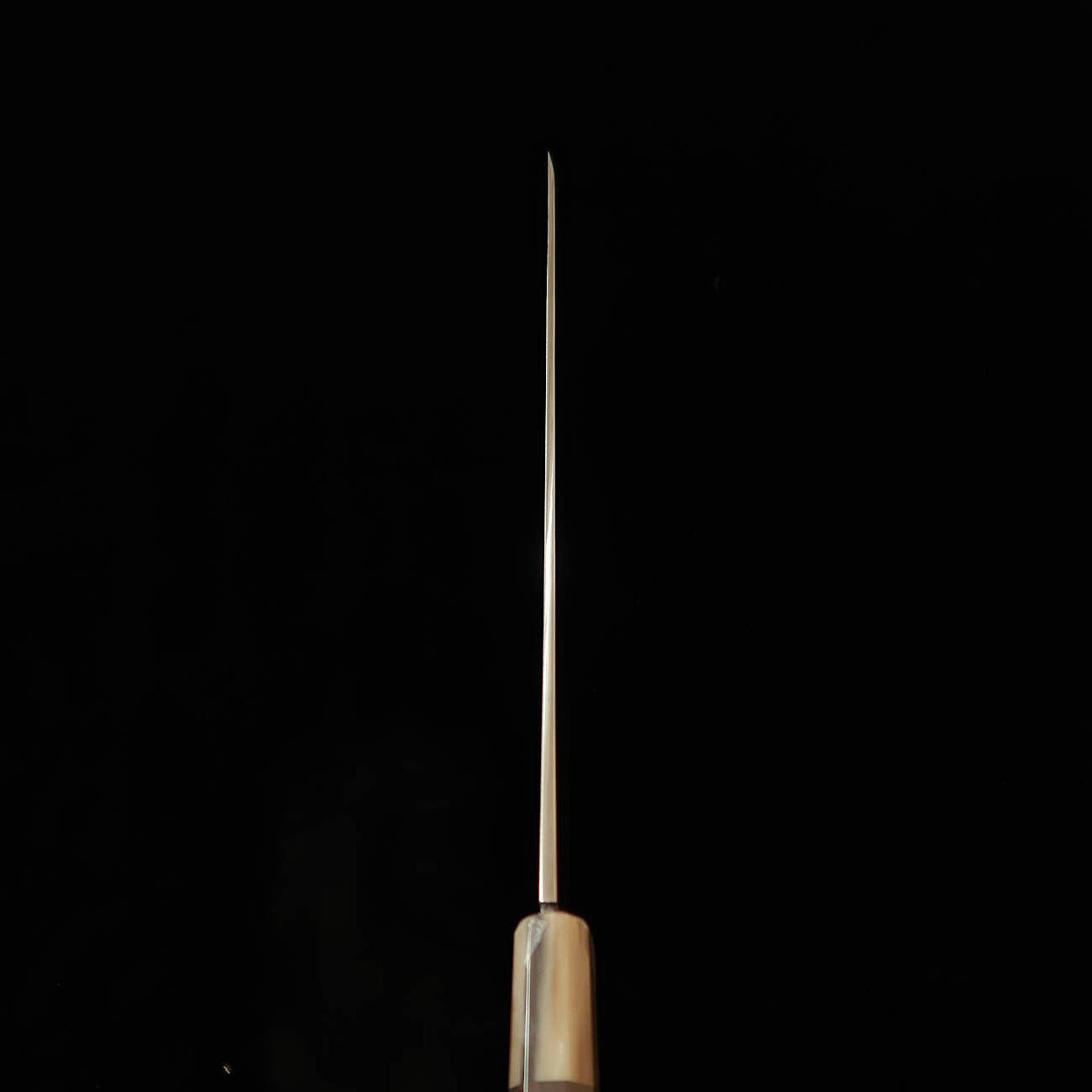 酔心 SUISIN 池田美和作 青紙二号 先丸蛸引 本焼  黒檀八角柄 朴鞘（270ｍｍ）