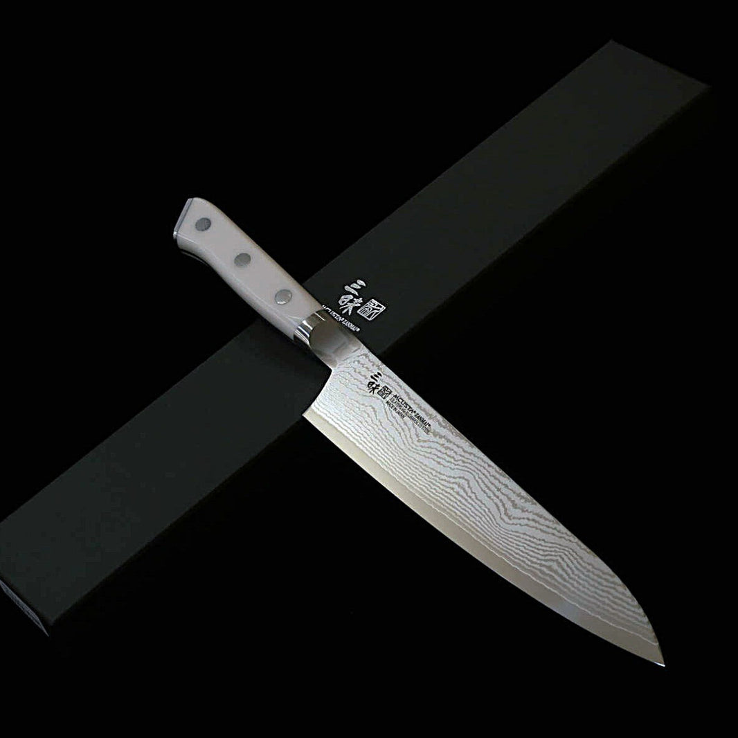 [New Standard] ZANMAI MCUSTA Classic 3 Damascus Gyuto Corian (180/210/240mm)