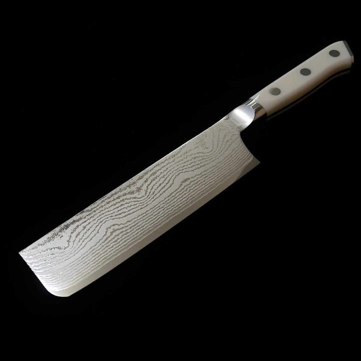 【新定番】三昧MCUSTA ZANMAI クラシック3ダマスカス　菜切 コーリアン　(165mm)