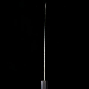 三浦頂MIURA Itadaki 田中義一 牛刀 白紙二号 黒打ち ブビンガハンドル （240ｍｍ）