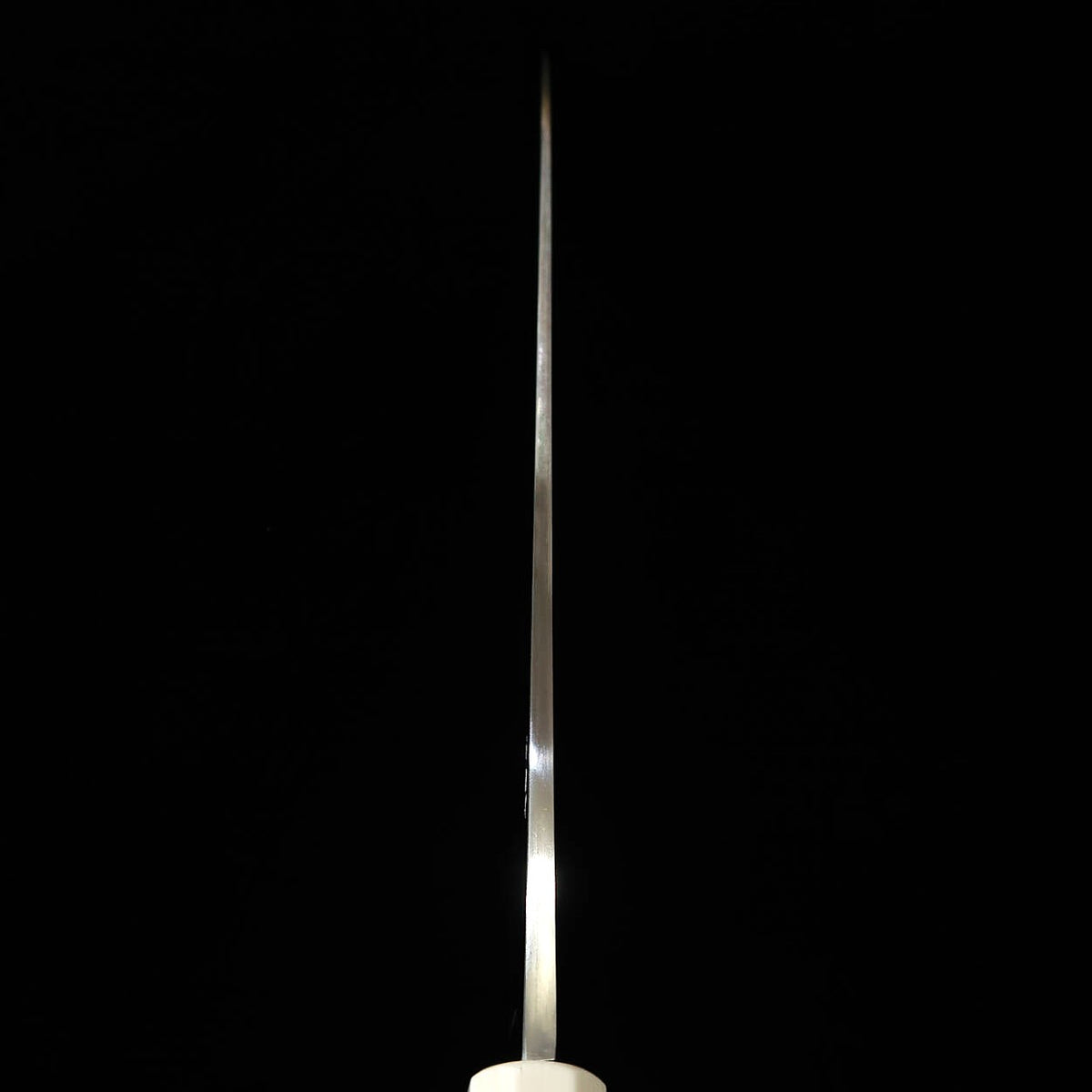 Miura佩 MIURA Obidama Yanagiba à bout rond VG10, finition miroir, manche turquoise (270 mm)