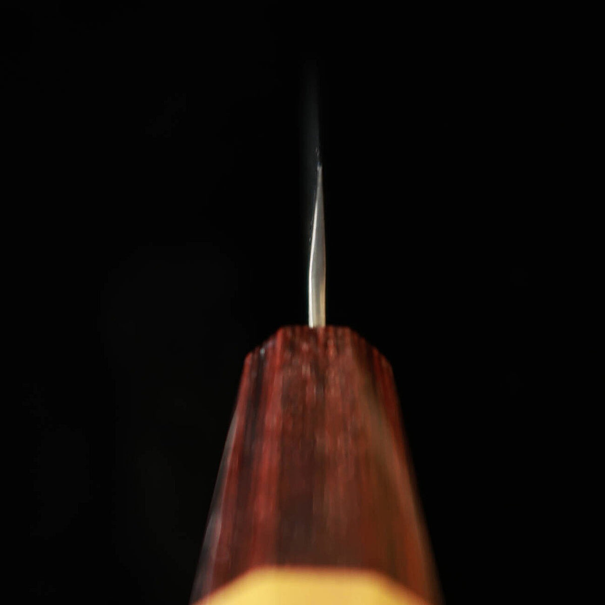 MIURA Petty, Swedish Steel, Nashiji Damascus with Keyaki Octagonal Handle (135mm)