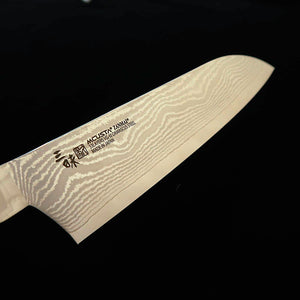 [Nouvelle référence] MCUSTA ZANMAI Zanmai Classic 3 Damas – Santoku, bois de fer (180 mm)