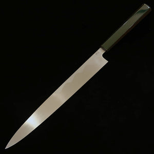 Yanagiba KAGEKIYO Shirogami No. 1 Cabo com Laca na cor Verde (270/300mm)