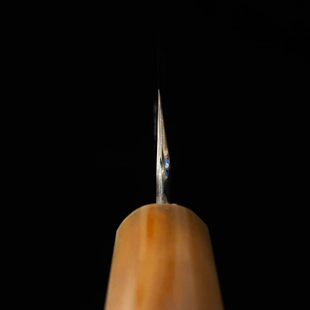 三浦佩MIURA Obidama 切付柳刃 左利き用 銀紙三号 鏡面仕上げ ブラジリアン花梨柄 （300ｍｍ）