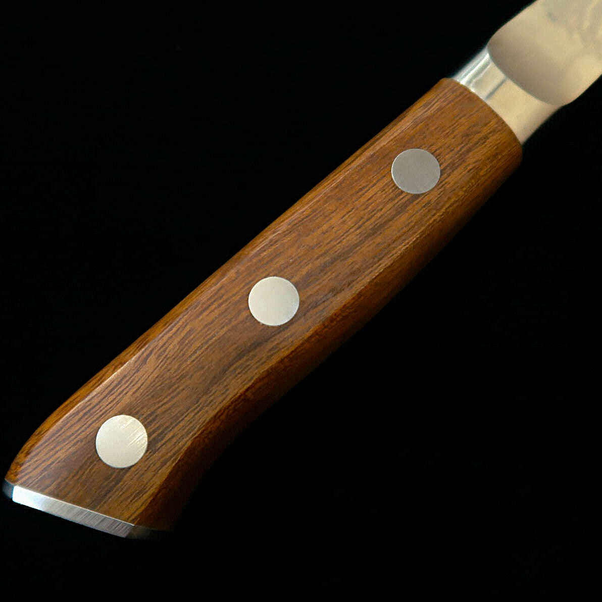 【Novo padrão】MCUSTA ZANMAI Classic 3 Damasco nakiri, cabo em ironwood (165 mm)