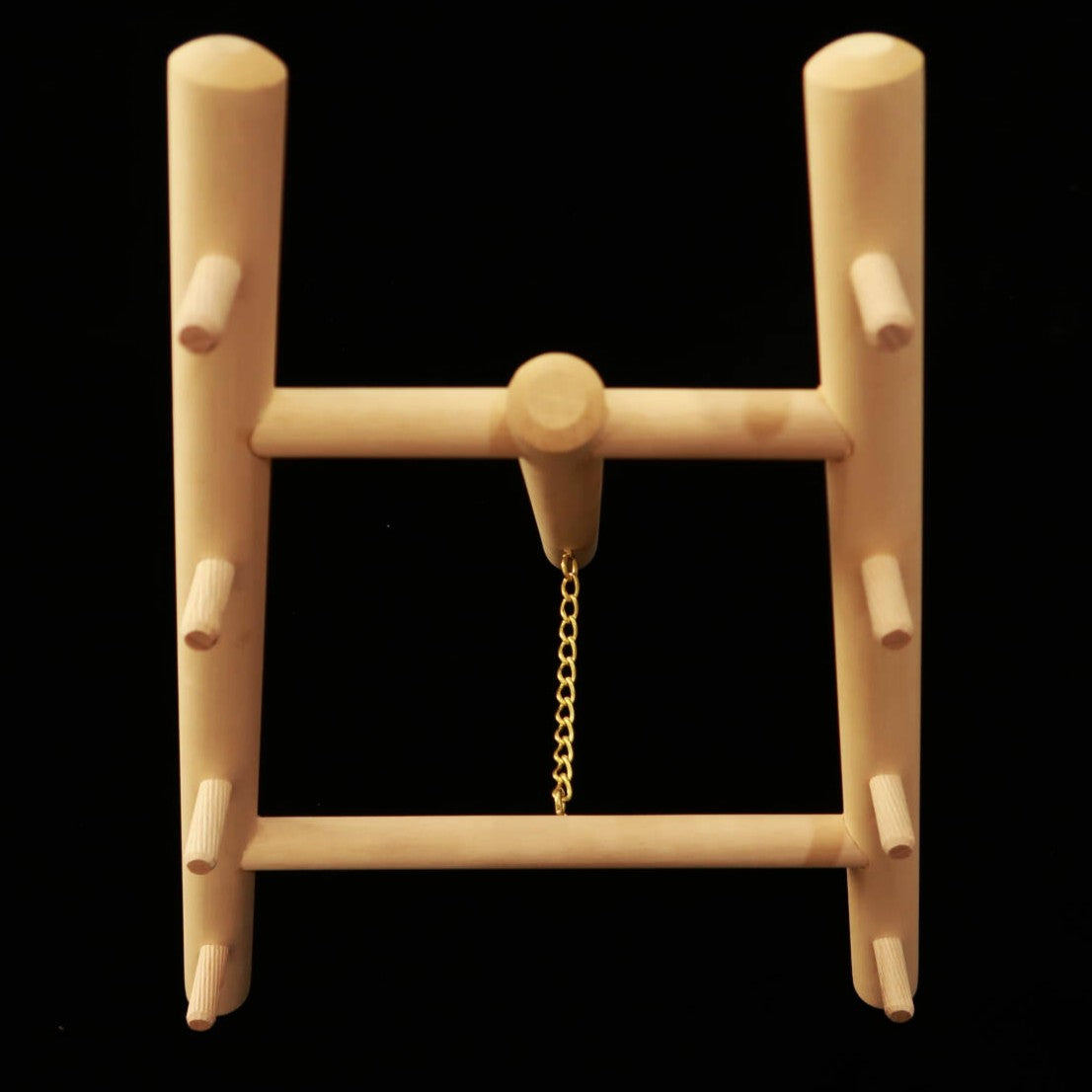 Estante para cuchillos, para 4 piezas, de madera de magnolia, tipo desmontable