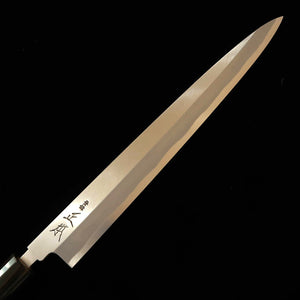  Yanagiba MASAMOTO SOHONTEN Kasumi Shirogami No. 2 cabo em madeira de magnólia (240-300mm)