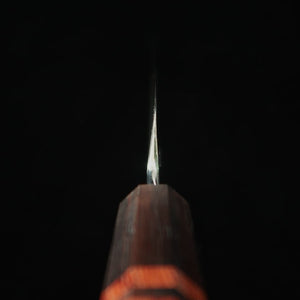三浦佩MIURA Obidama 先丸柳刃 VG10 鏡面仕上げ ブビンガハンドル  （270ｍｍ）