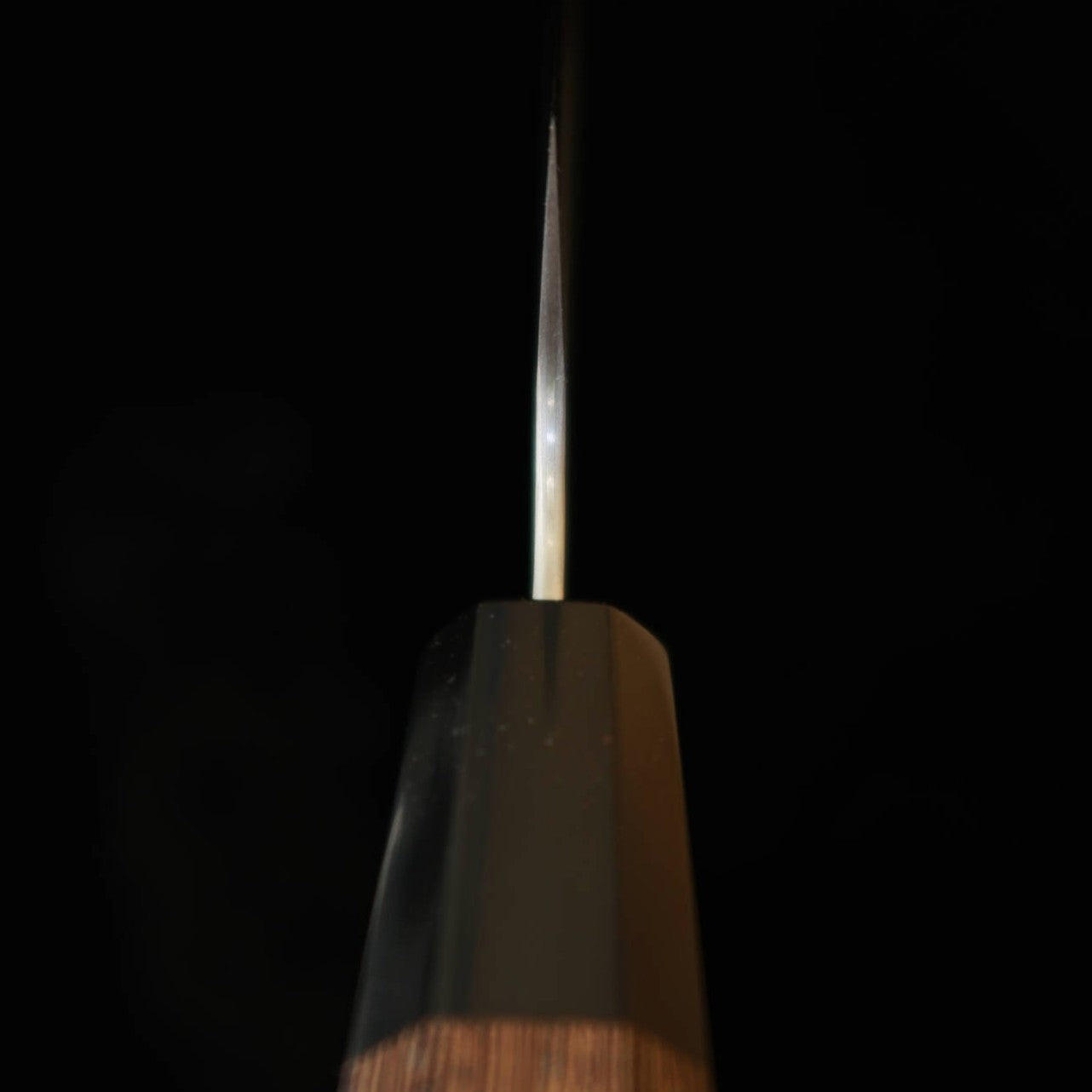 二唐刃物鍛造所 NIGARA SG2 磨き槌目 三徳 ウェンジ八角柄 (180mm)