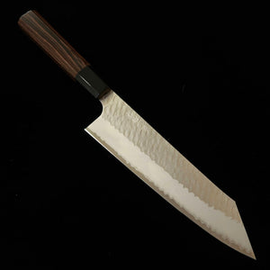 NIGARA Cutlery Works NIGARA SG2 polido martelado faca kiritsuke gyuto cabo octogonal de wenge (210 mm)