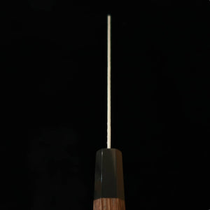 NIGARA 二唐刃物鍛造所, cuchillo gyuto kiritsuke SG2, acabado pulido martillado, mango octogonal de wengué (210 mm)