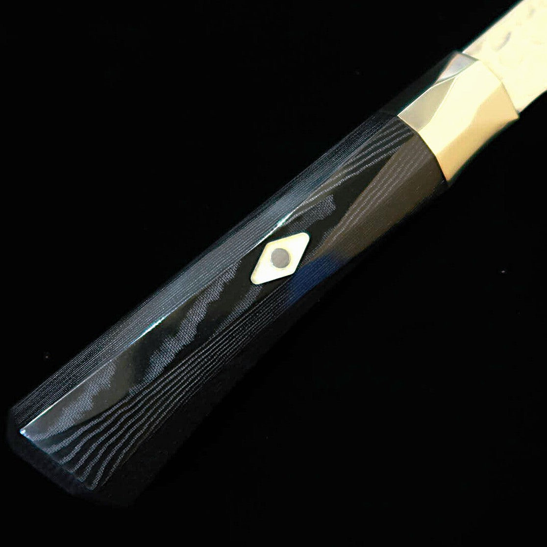 【新定番】三昧MCUSTA ZANMAI シュプリーム3 鎚目 菜切  黒（165mm）