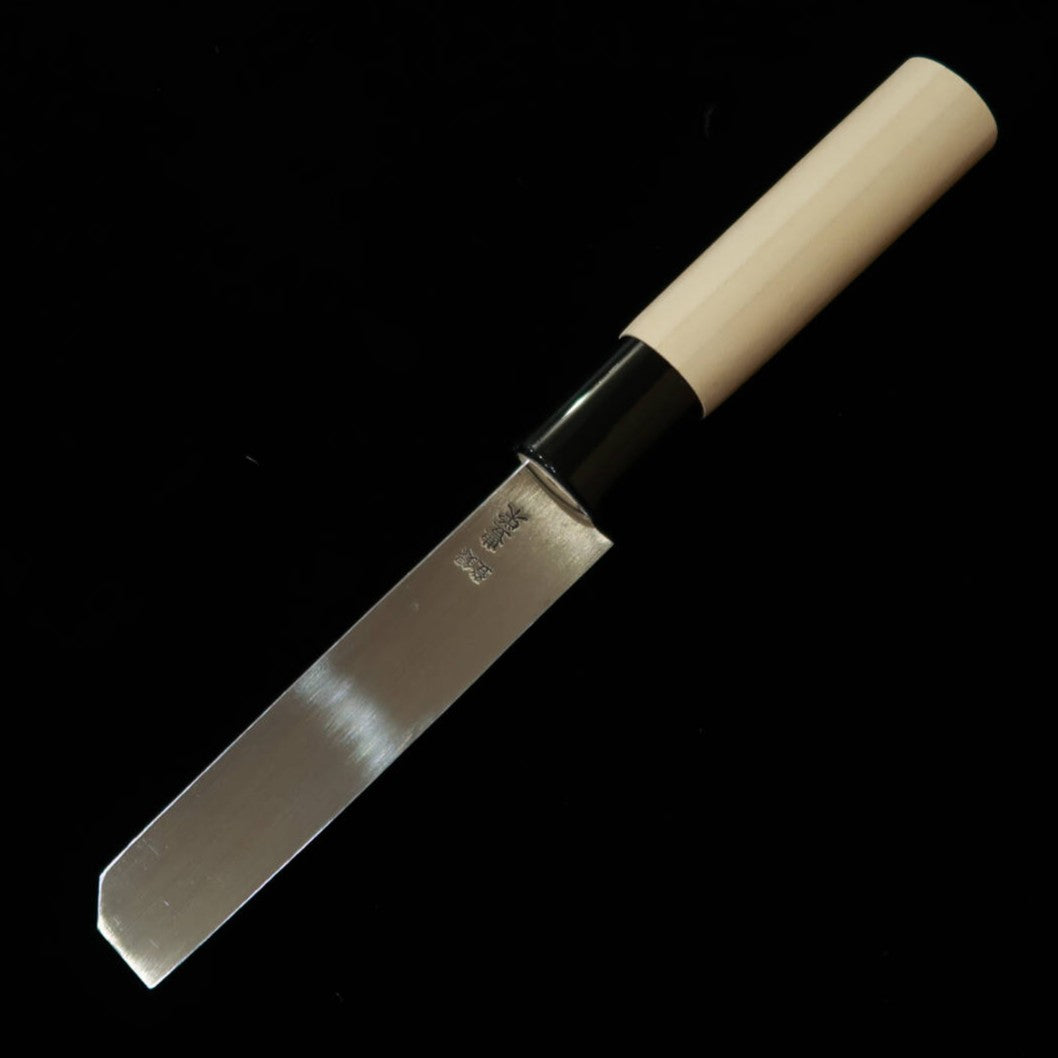 豊栄HOEI 名古屋型鰻裂き 白鋼 磨き 朴柄（105mm）