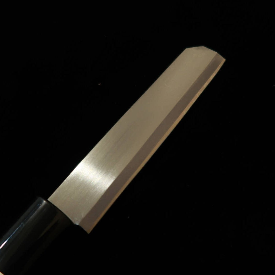 豊栄HOEI 名古屋型鰻裂き 白鋼 磨き 朴柄（105mm）