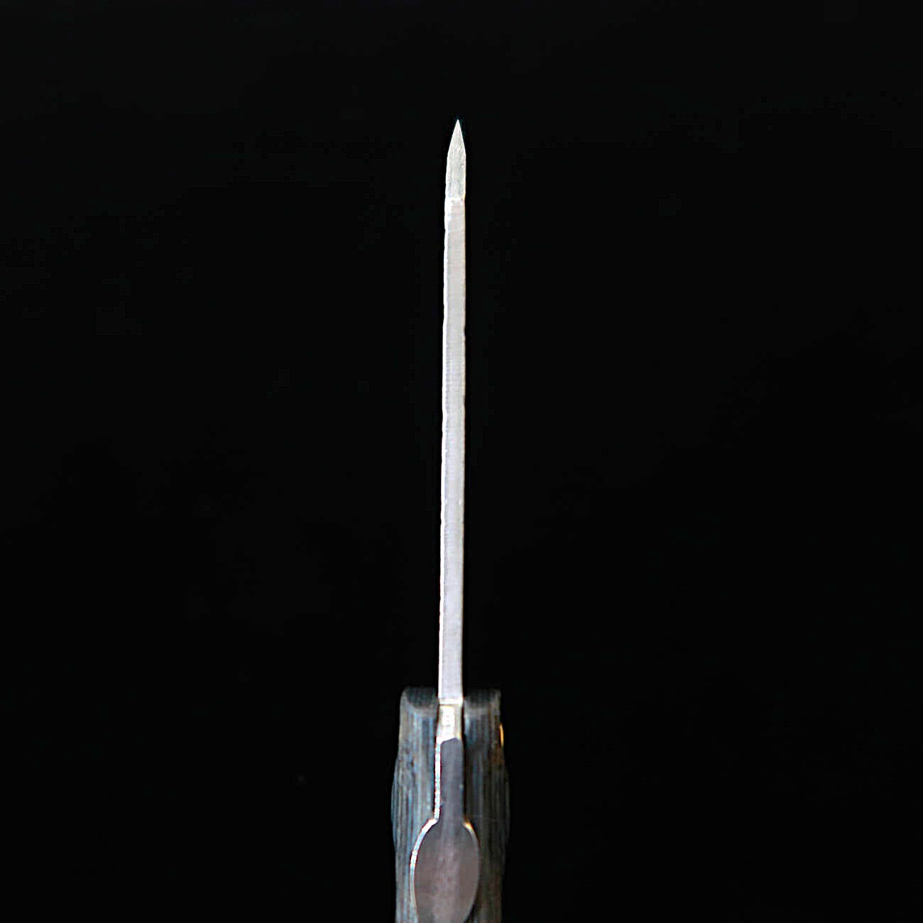 Higonokami (HIGONOKAMI) [HALL HAUS Collaboration] VG10 Hammered Finish 16-Layer Damascus Steel Reinforced Plywood Handle (70mm)