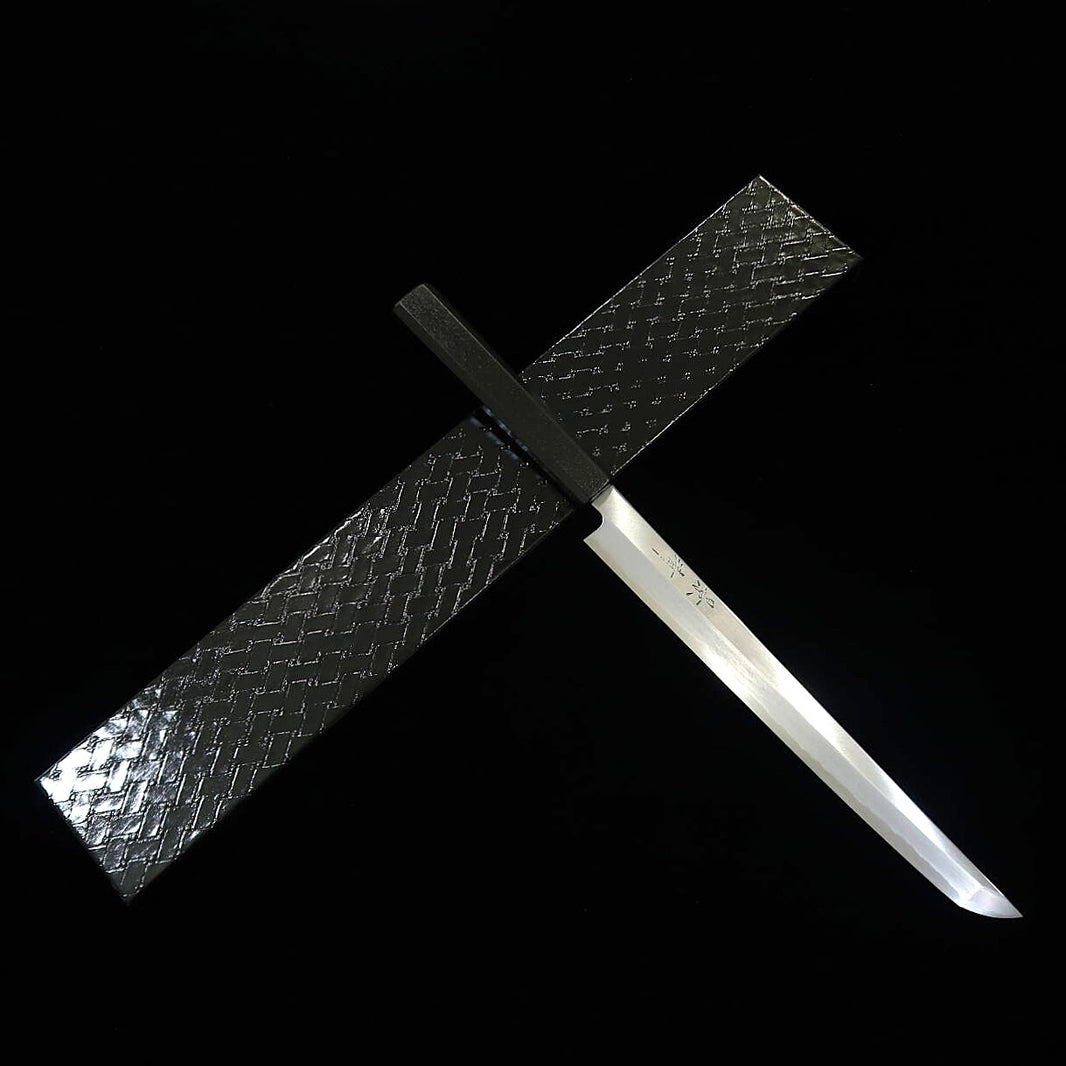 KAGEKIYO Sakimaru Sujihiki Shirogami No. 2 Lacquer handle (270mm)