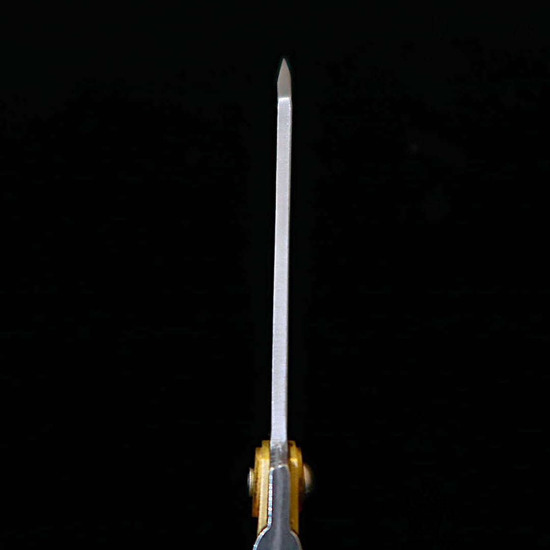 Higonokami (HIGONOKAMI) [HALL HAUS Collaboration] VG10 Brass Handle (70mm)