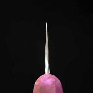Yoshihide MASUDA Gyuto Papier blanc No.2 Damas Argent Bois stabilisé (240mm)
