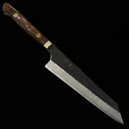 Nigara Hamono NIGARA Honesuki SG2 finition noire martelée, manche en bois de fer (170mm)