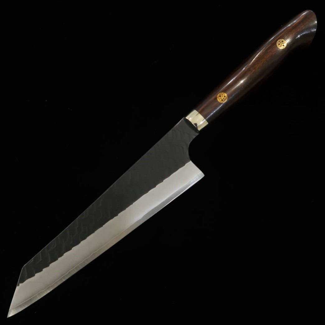 Nigara Hamono NIGARA Honesuki SG2 finition noire martelée, manche en bois de fer (170mm)