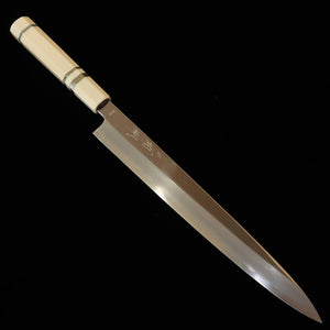 MIURA Haï MIURA Obidama – Yanagiba VG10 finition miroir, manche imitation ivoire (270 / 300 mm)