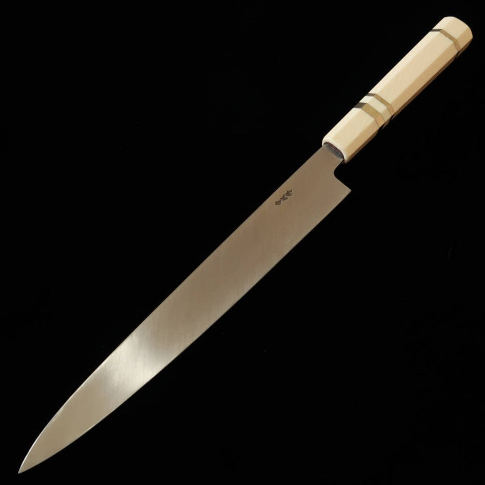 三浦佩MIURAObidama 柳刃 VG10 鏡面 コーリアンハンドル（270/300mm）