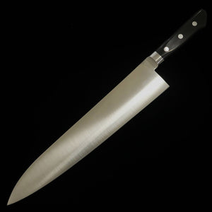 三浦 MIURA 牛刀 日本鋼 黒合板柄 （210-360ｍｍ）
