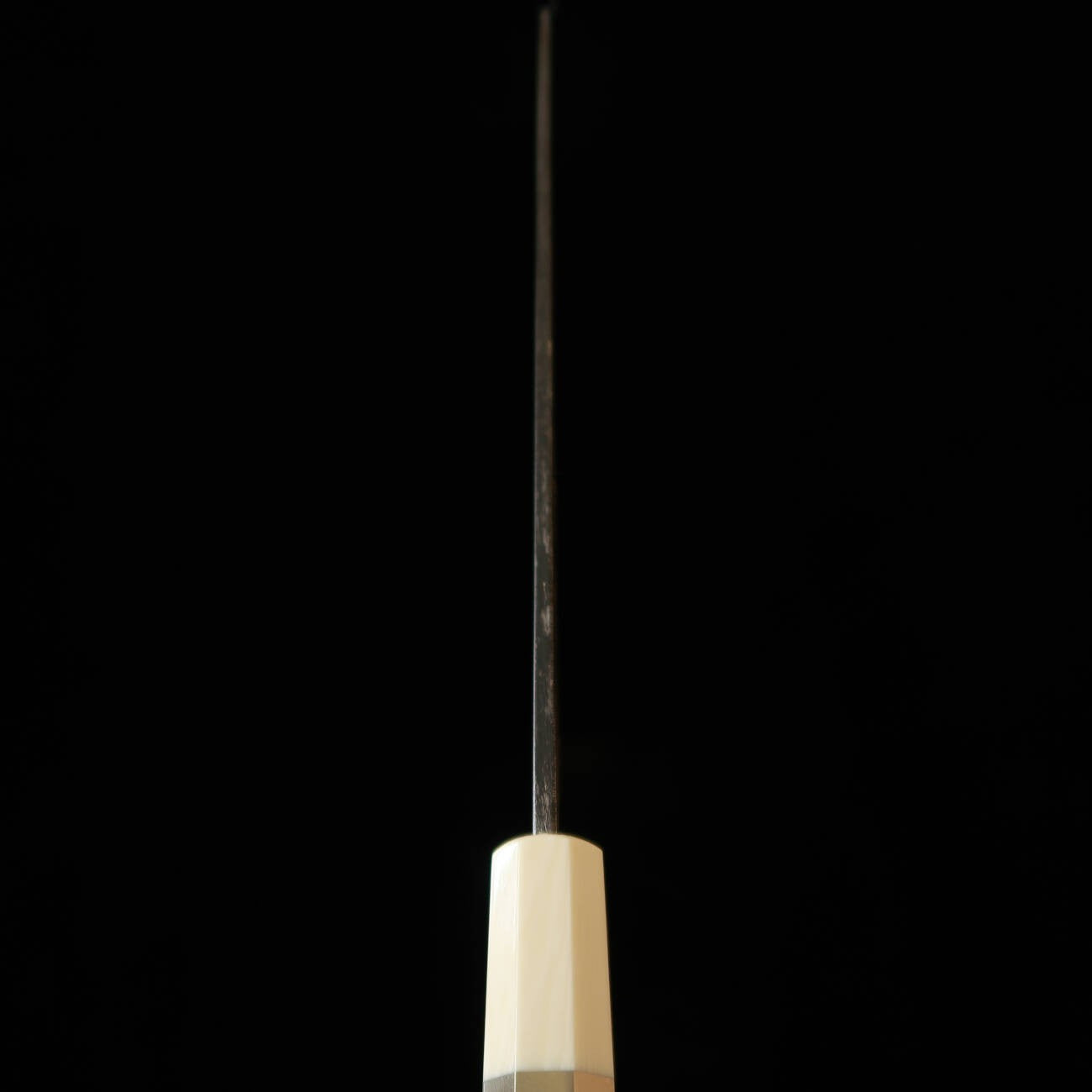 三浦頂MIURAItadaki 柳刃 白紙二号 黒打ち ホワイトターコイズハンドル（270mm）