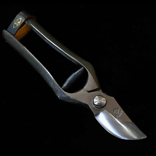 剪定鋏 阿武隈川 B型 皮止め 白紙鋼（180/200mm）