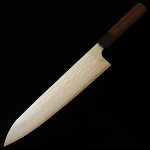 NIGARA Gyuto VG XEOS Hammered Damascus Rosewood Handle (210/240mm) 
