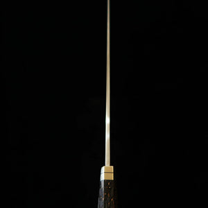 Miura佩 MIURA Obidama Sakimaru Yanagiba VG10, acabado espejo, mango de fibra de carbono (300 mm)