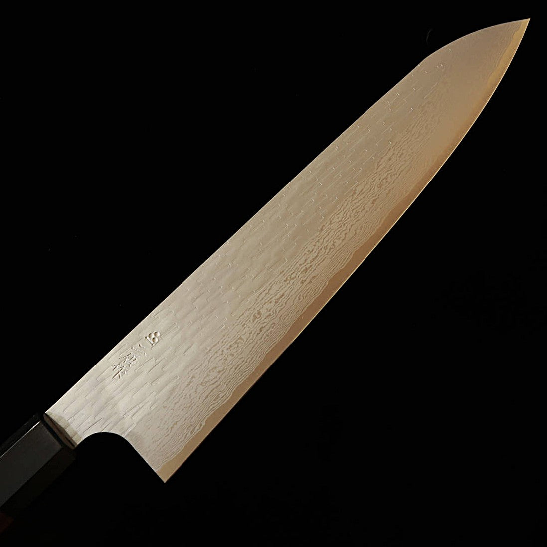 NIGARA Gyuto VG XEOS Hammered Damascus Rosewood Handle (210/240mm) 