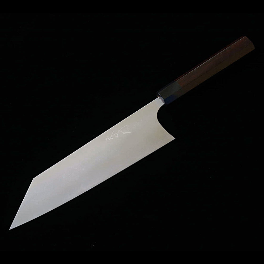 TAKAYUKI SHIBATA Koutetsu, Boss Bunka, SG2, Mango Octogonal de Palisandro (220mm)