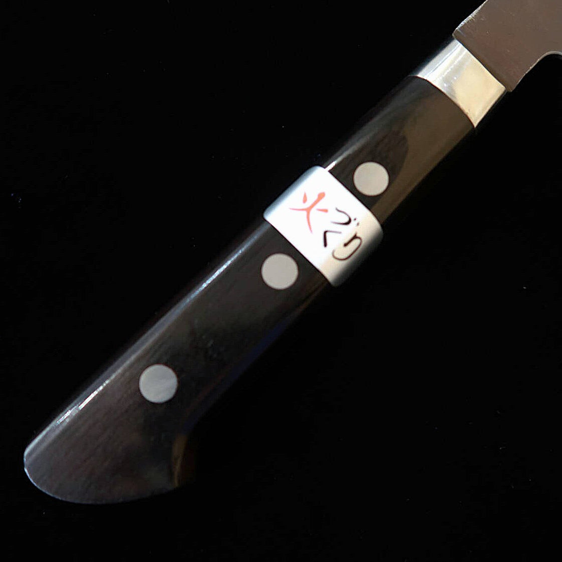 Teruyasu Fujiwara's Denka no Hoto, Super Blue Steel, Gyuto with finger rest (180mm)