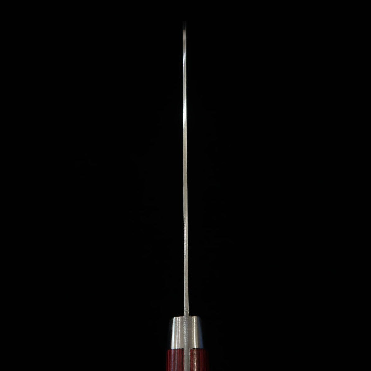  Santoku MIURA V1 martelada cabo vermelho (165mm)