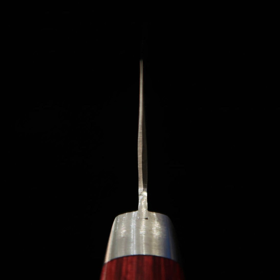  Santoku MIURA V1 martelada cabo vermelho (165mm)