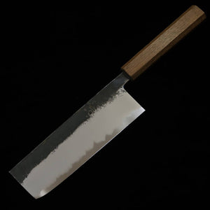 HADO Nakiri Sumi Shirogami No. 2 Oak Black Fuki-urushi Handle (165mm)
