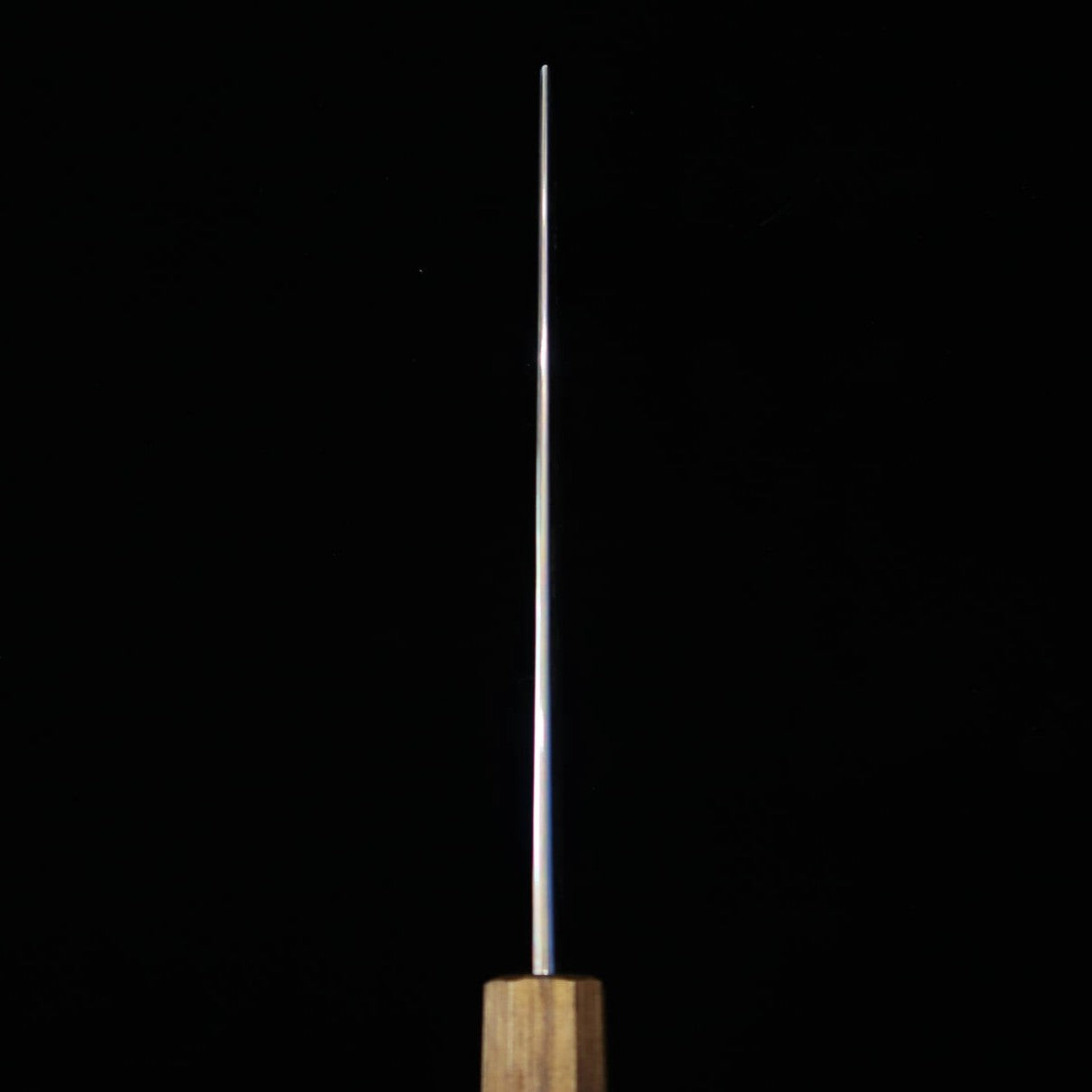 刃道HADO 墨 菜切 白紙二号 樫 拭漆黒柄 （165ｍｍ）