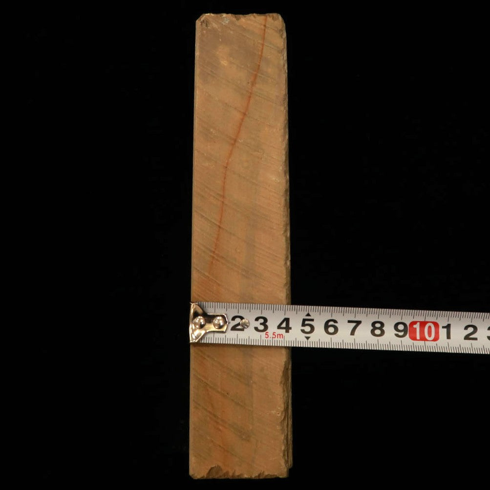 Pierre à aiguiser naturelle Umajimayama forme Sun large 45×205×43 mm