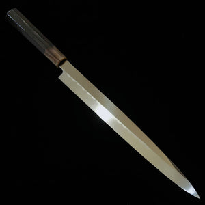 酔心 SUISIN 池田美和作 ふぐ引 青紙二号 本焼  黒檀八角柄 朴鞘（270/300ｍｍ）