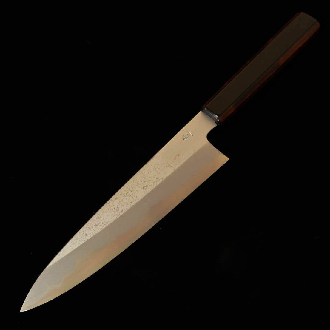 景清 KAGEKIYO 青一鋼 ダマスカス 漆黒呂 和牛刀 (210mm/240mm)