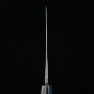 MIURA Funayuki White steel Black Finish Walnut Handle (165mm)