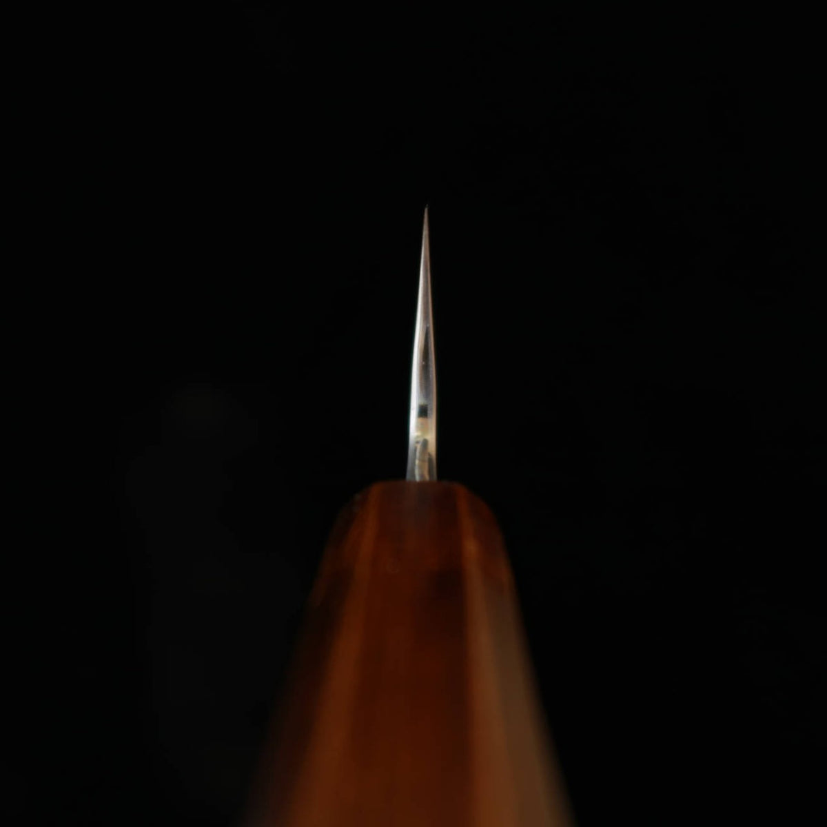 KAGEKIYO 景清 Ao-ichi-gō (acero azul #1) damasco, wa-gyuto negro lacado (210 mm/240 mm)