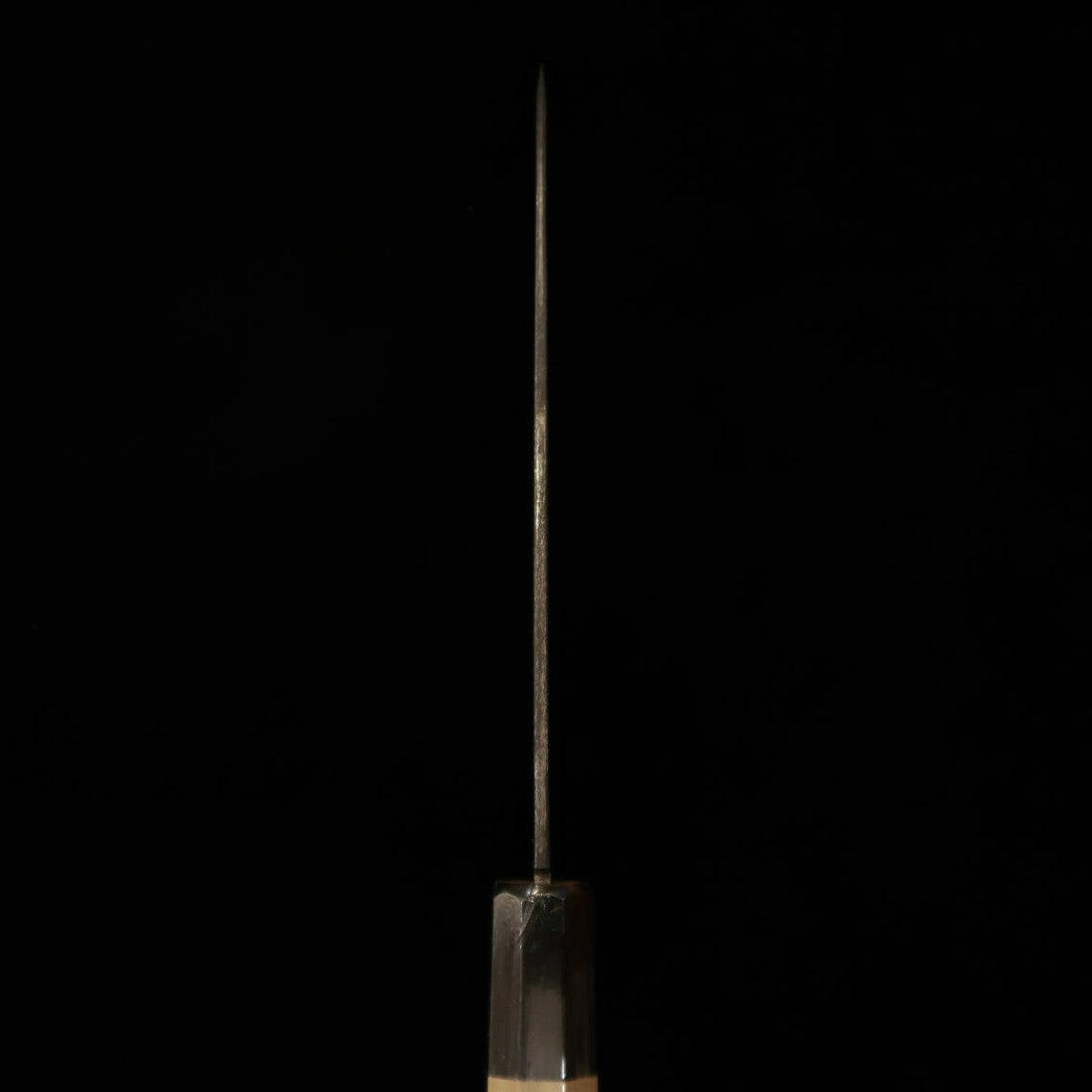 SUISIN Santoku Kenji Togashi's Kurouchi Series White Steel No.2 (180mm)