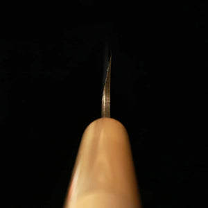 酔心 SUISIN Acier blanc n°2, Yanagiba forme Ken, manche en bois de houx et châtaignier (240-300 mm)