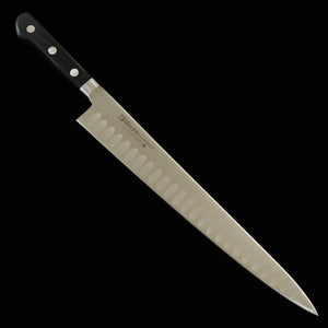 MISONO Molybdenum Steel Sujihiki Salmon Shape Plywood Handle (240/270mm)