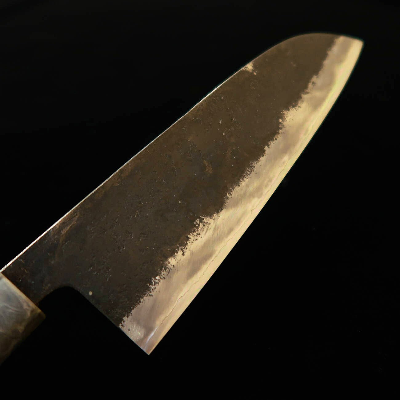 三輪刃物MIWAHAMONO 菜切牛刀型 青紙一号 胡桃柄（180mm）